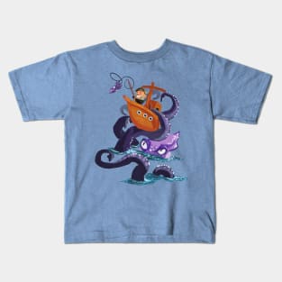 Gone Fishing Kids T-Shirt